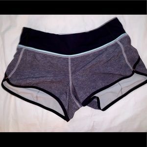 Lululemon Grey Speed Up Short size 4